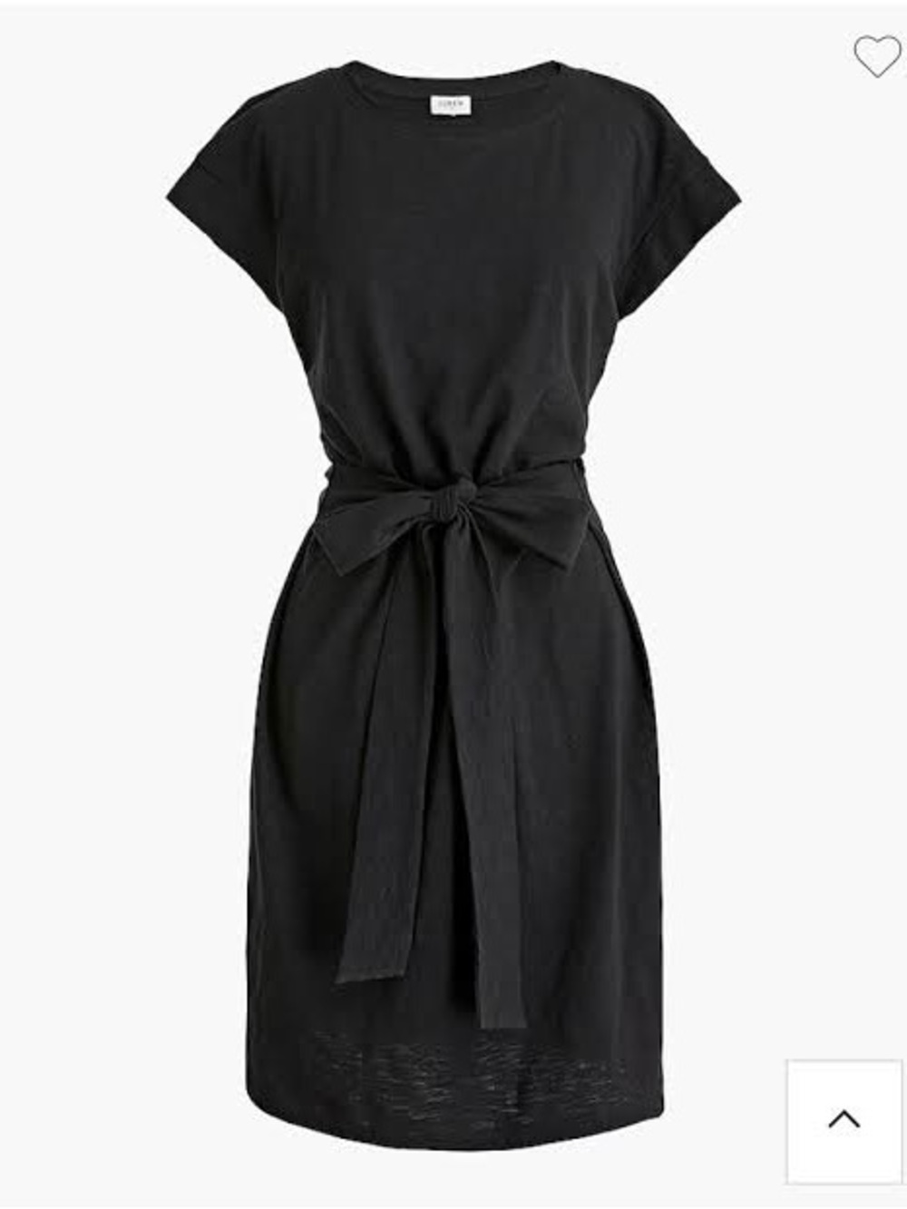 J.Crew Short-sleeve tie-waist T-shirt dress Size Large tag of size removed